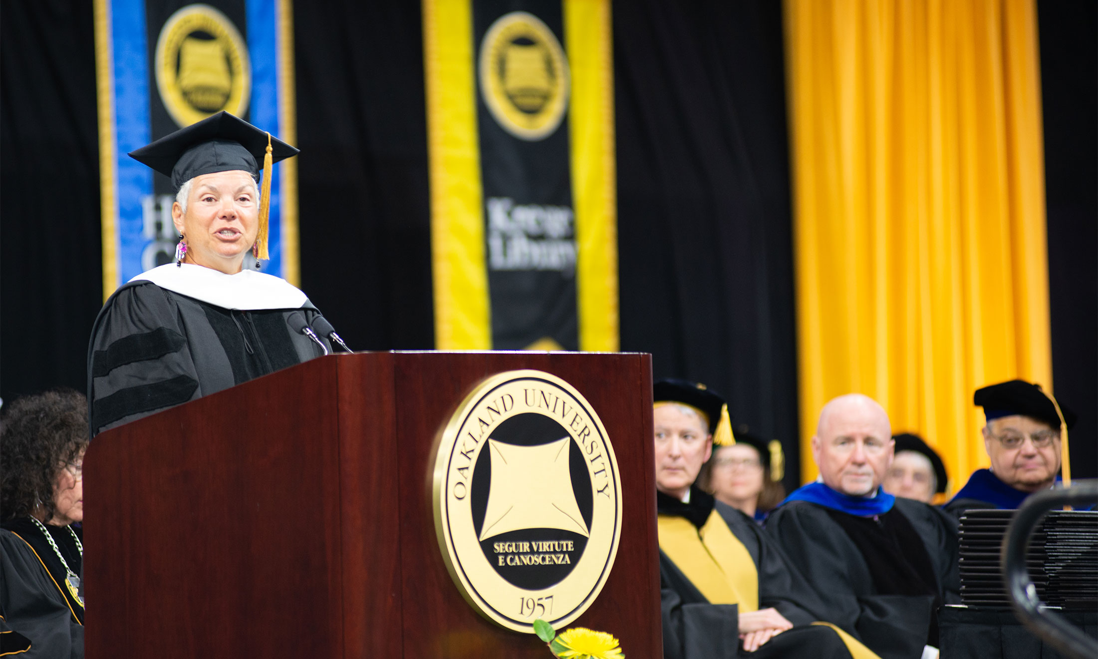 OU presents four honorary degrees at spring commencement 2019